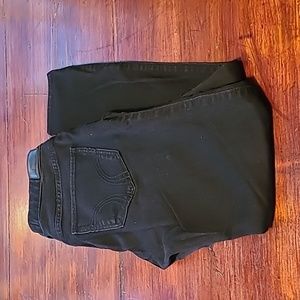 Hollister like new black skinny jeans